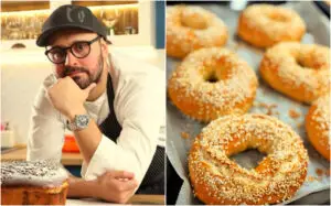 ВИДЕО | „Готвиме со Фичо“ и „Слободен печат“: Рецепт за посни „бејглс“ лепчиња