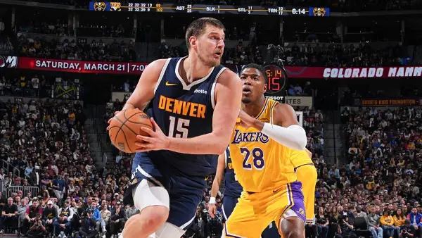 (Видео) Денвер ја доби битката за Западот: Јокиќ и Мари пресилни за Лејкерси на Дончиќ и Џејмс.