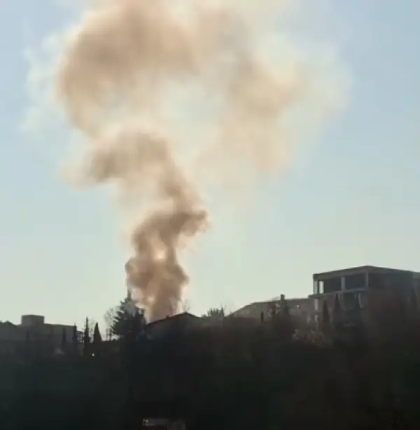 (Фото) Пожар во куќа на Водно