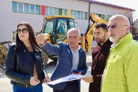 Започна изградбата на училишна спортска сала во ООУ „Стив Наумов“