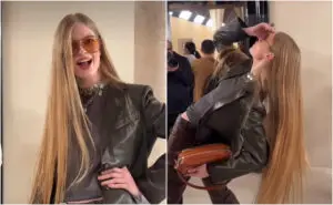 ВИДЕО | Трансродовата ќерка на Илон Маск во проѕирна маица ѝ оддаде почит на лезбејската култура