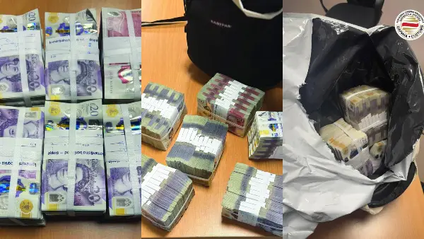 На Меѓународниот аеродром Скопје откриени непријавени 150 илјади британски фунти