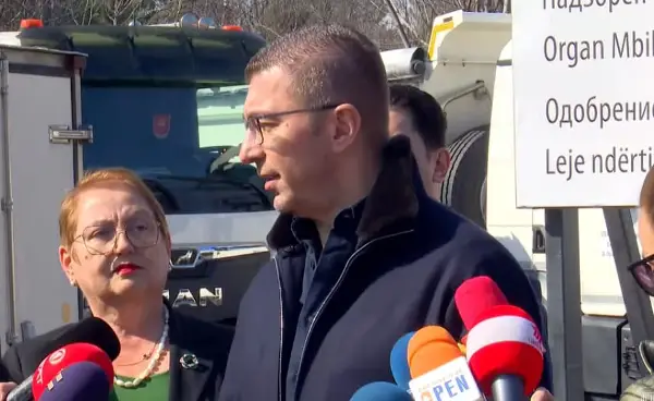 Мицкоски: Нафта има, граѓаните треба да бидат спокојни, Владата веднаш ќе интервенира ако има драматичен скок на цената