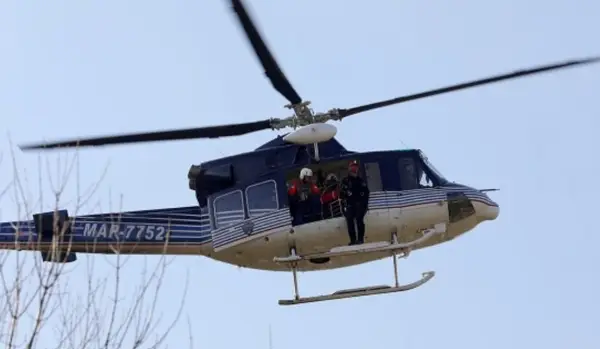 Со хеликоптер на МВР спасен повреден италијански државјанин на подрачјето на СВР Тетово