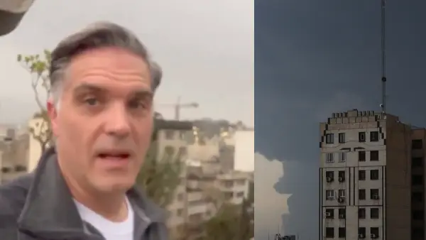 (Видео) Си-Ен-Ен од Техеран: „Црн дожд“ паѓа врз градот по нападите врз нафтени складишта