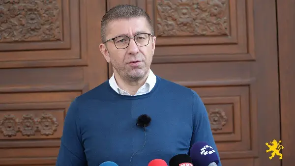 Мицкоски: СДС денес е претворена во бледа копија и фабрика за политичка паника