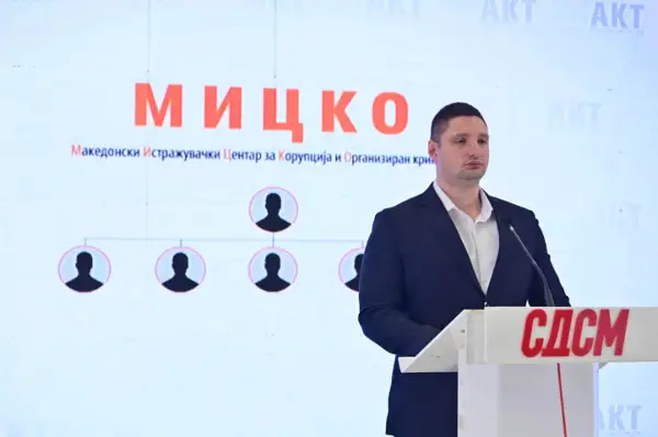 СДСМ: Мицкоски и Адамовиќ ги поврзува бизнисот со струја, затоа молчи