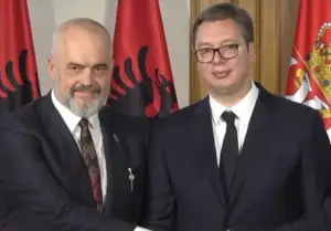 Вучиќ и Рама објавија предлог за ЕУ: Србија и Албанија во Шенген, но без вето