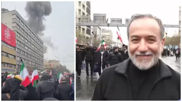 (ВИДЕО) Жена загина во експлозија на плоштадот во Техеран за време на демонстрации