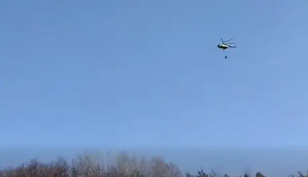 Ангажирани два армиски хеликоптери за пожарот на Јабланица