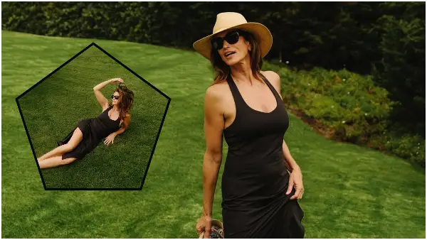 Дали и вие поминувате два и пол часа подготвувајќи се за денот? Познатата манекенка оди боса по трева, чита Библија, лежи во џакузи, а потоа скока на трамболина