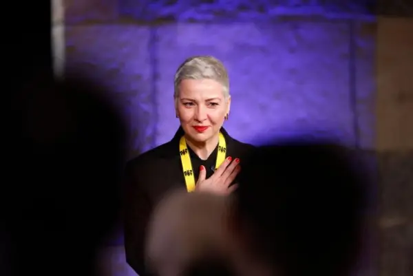 Белоруската дисидентка Колесникова ја доби германската награда Карло Велики