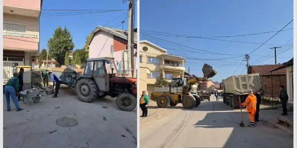 Голема еколошка акција на ЈКП „Комуналец“ – Прилеп во населбата Тризла