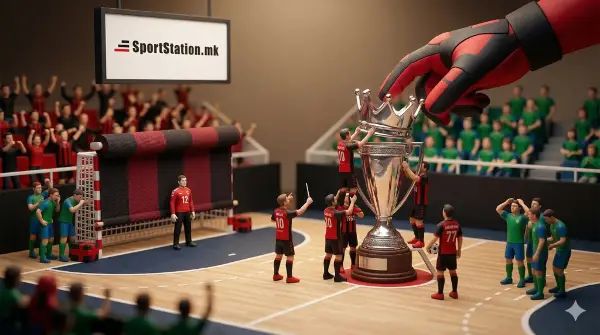 Вардар маестрален во Битола: Ракометен мелем за очи, пехарот е на дофат на раката!