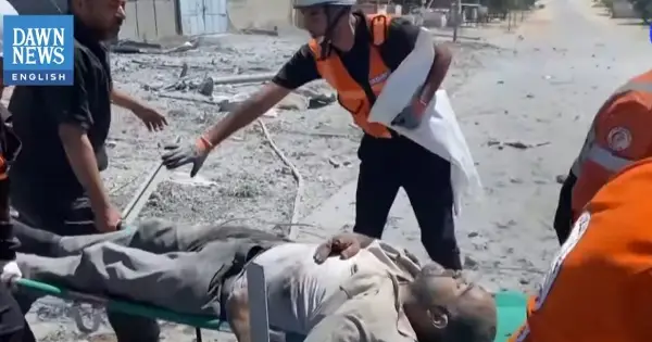 НАЈМАЛКУ 12 ПАЛЕСТИНЦИ УБИЕНИ ПРИ ИЗРАЕЛСКИ ВОЗДУШЕН НАПАД ВРЗ ГАЗА Меѓу убиените име две деца и една трудна жена