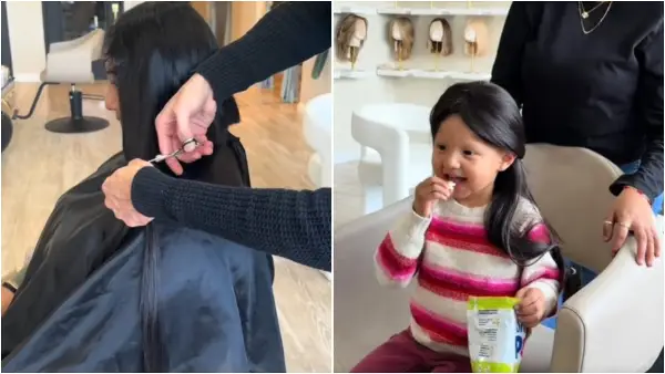 Мајчинска љубов без граници: Ја исече својата коса за да направи перика за ќерката со алопеција