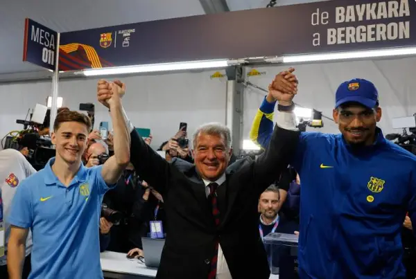 Жоан Лапорта по трет пат избран за претседател на Барселона