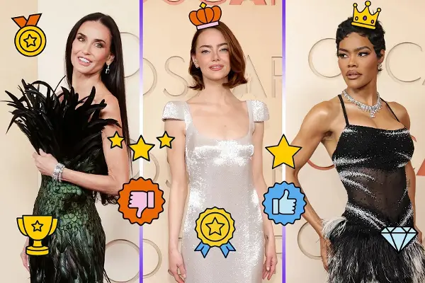 (Фото) Црвениот килим на Оскарите (не) разочара: Светкаво, пердуви, брошеви…