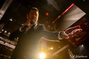 Владо Георгиев првпат во Арена „Јане Сандански“ во Скопје