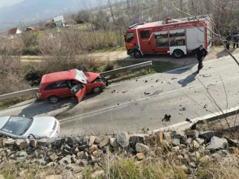 Затворен патот Кочани – Виница во двата правци поради сообраќајка