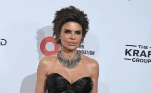 ФОТО | Вакво нешто не се гледа секој ден: Лиса Рина се појави во фустан направен од вистинска коса на забава по Оскарите