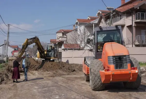 Започна изградба на улици во „Гладно поле“ (ФОТО)