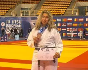 Катерина Ацевска освои бронза на Европското првенство во џиу-џицу на Крит