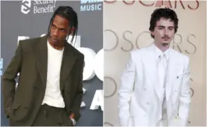 ФОТО | Тревис Скот го исмеа поразот на Тимоти Шаламе на Оскарите со објава што брзо ја избриша