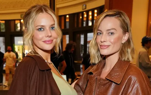 Марго Роби се појави заедно со двојничката- која е таа? (ВИДЕО)