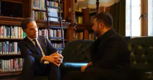 Зеленски по разговорот со Руте: Благодарение на НАТО ќе може да купиме ракети „патриот“ од Америка