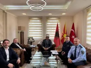 Муфтиството и полицијата во Гостивар на средба во пресрет на Рамазан Бајрам