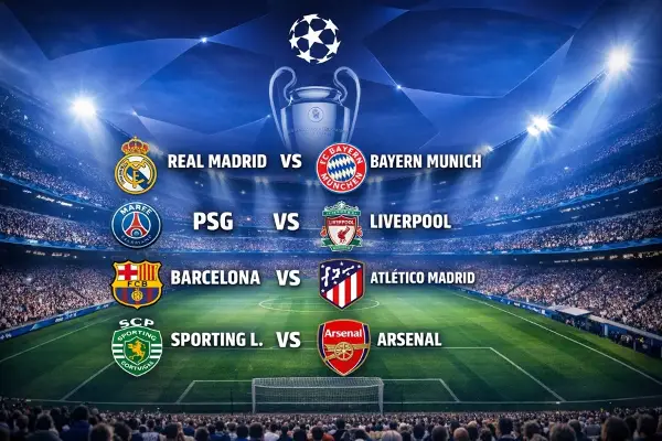 „Пеколни“ дуели ќе гледаме во четвртфиналето на Лигата на шампиони