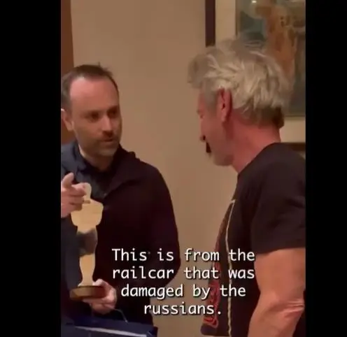 Шон Пен доби „железен Оскар“ во Украина