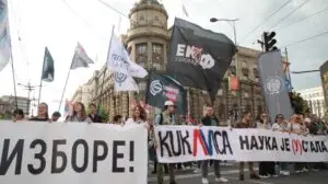 Анкета на рејтинзи во Србија според ЦЕП: Студентското движење е втората најсилна политичка сила