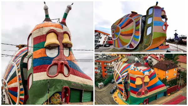 Најоткачената куќа на Балканот се наоѓа на само 250km од Скопје: Има форма на шарен полжав, кој лази по улицата