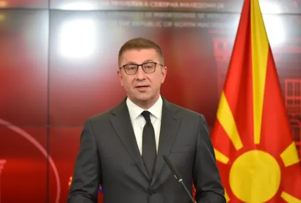 Прес-конференција на премиерот Христијан Мицкоски