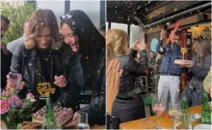 ФОТО | „Ги доживувам како свои деца“: Цаци Паковска го прослави 48-от роденден, актерите од „Тин камп“ ѝ приредија изненадување