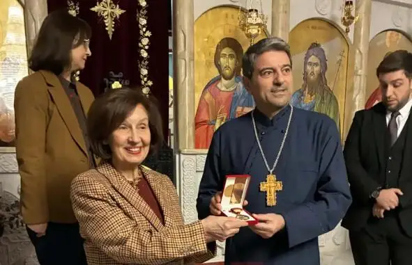 Сиљановска-Давкова во посета црквата „Света Злата Мегленска“ во Загреб: Хрватско-македонските односи се инспирација за регионот