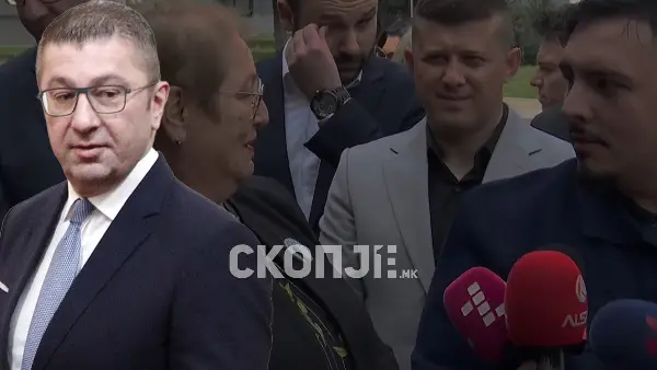 „ЦИРКУЗАНТ“: Мицкоски за новинарот што и се обрати со „ти“ на Јаневска и ѝ бараше преведувач