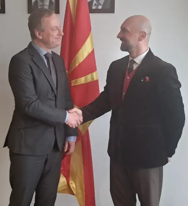 Средба на државниот обвинител Савески со амбасадорот на ОБСЕ Вал