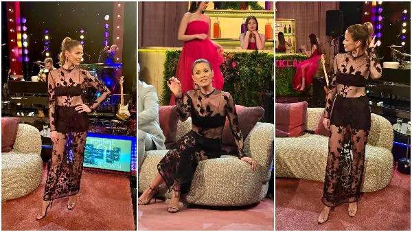 Каролина Гочева блесна во тантела во шоуто на Амиџиќ: Елеганција што не поминува незабележано