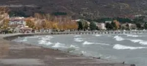 ЦУК: Можни високи бранови на Охридското Езеро