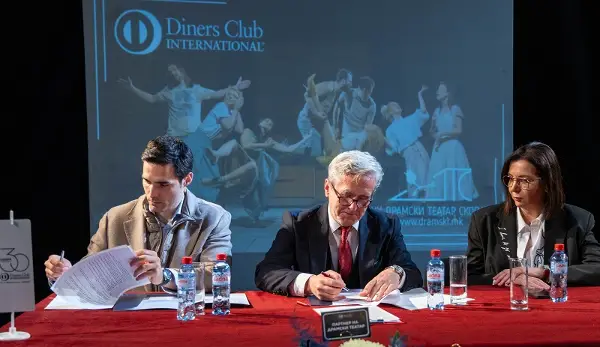 Уметноста на живеењето како заедничка вредност: Diners Club и Драмски потпишаа договор за соработка