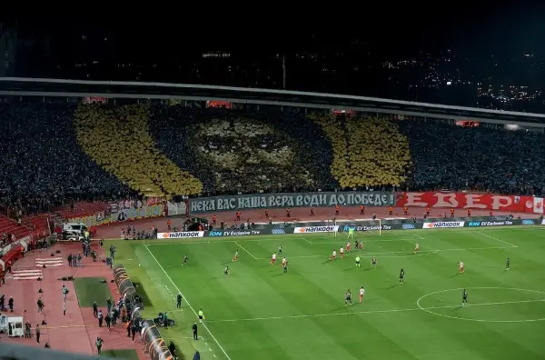 УЕФА „удри“ по Звезда: Казна од 40.000 евра поради кореографијата со икона!