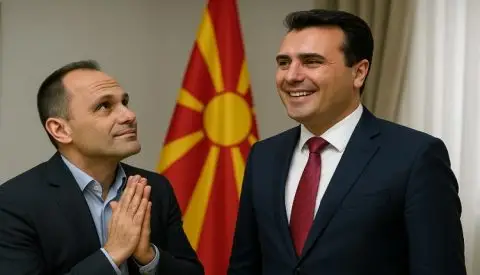 Сервилниот однос СДС и Филипче ги донесе до дебакл, сега по насока на куќниот пријател на Заев, промовираат антидржавна политика