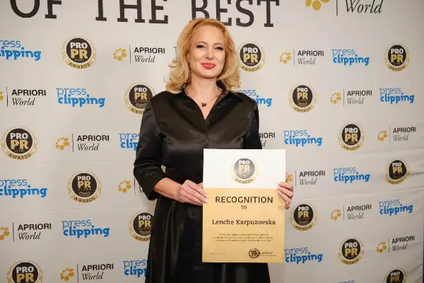 Успех за Македонија: Карпузовска меѓу 32 најдобри во светот на комуникациите