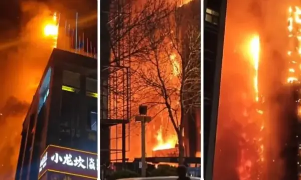 Во пожар во облакодер во Кина, тројца загинаа, 23 се повредени/ВИДЕО