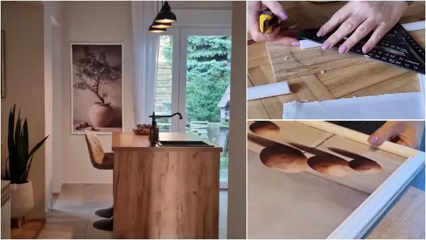 Само 10 евра за декор што изгледа скапо: Марина ја претвори сликата од „Тему“ во луксуз (ВИДЕО)