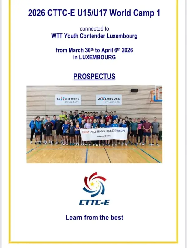 Двајца македонски пингпонгари учествуваат на тренинг камп во Луксембург