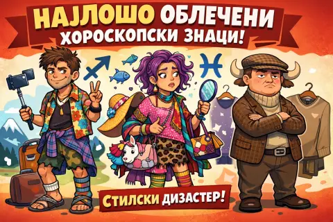 Три хороскопски знаци со најлош вкус за облекување